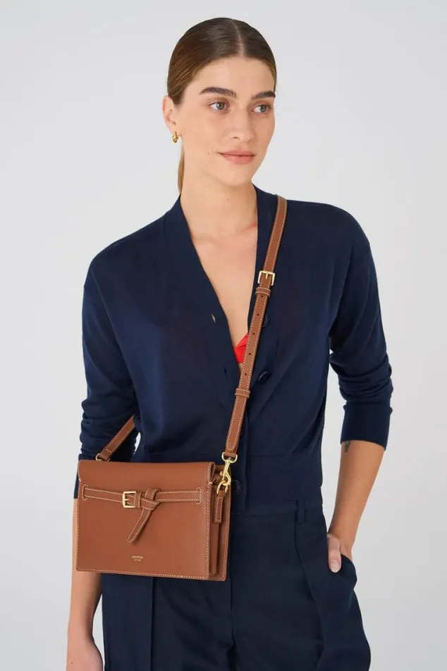 Oroton Crossbody Margot Crossbody Whiskey 8211 Women