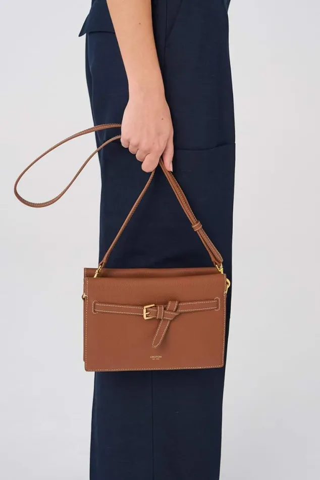 Oroton Crossbody Margot Crossbody Whiskey 8211 Women