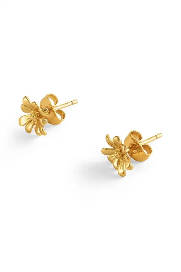 Oroton Earrings Daisy Studs 18k Gold 8211 Jewellery