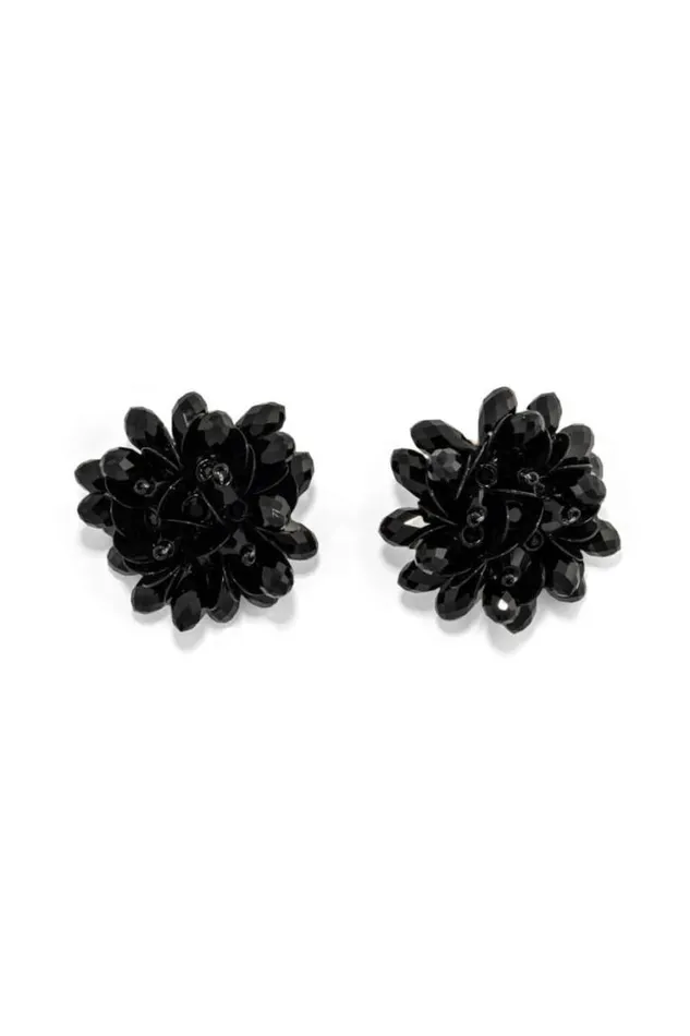 Oroton Earrings Floret Earrings Black 8211 Jewellery
