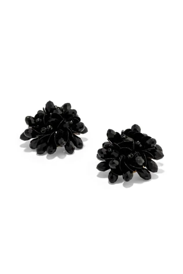 Oroton Earrings Floret Earrings Black 8211 Jewellery