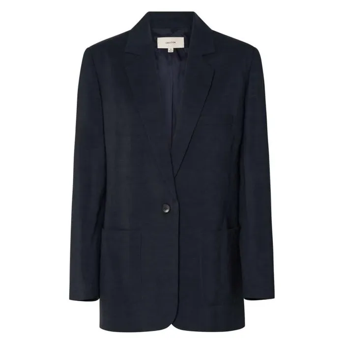 Oroton Jackets and Outerwear Single Breasted Blazer North Sea 8211 Women