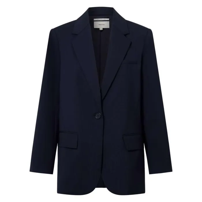 Oroton Jackets and Outerwear Single Breasted Blazer North Sea 8211 Women