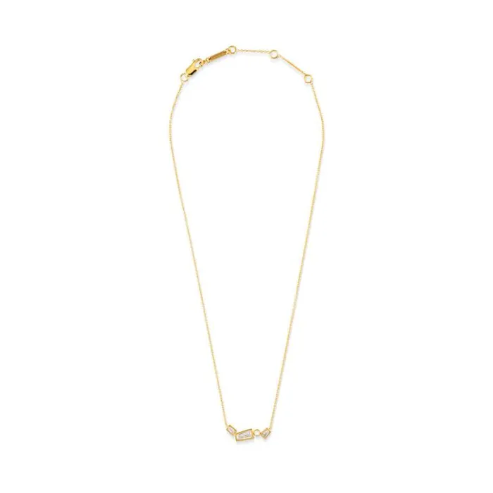 Oroton Necklaces Calypso Cluster Necklace 18k Gold 8211 Jewellery