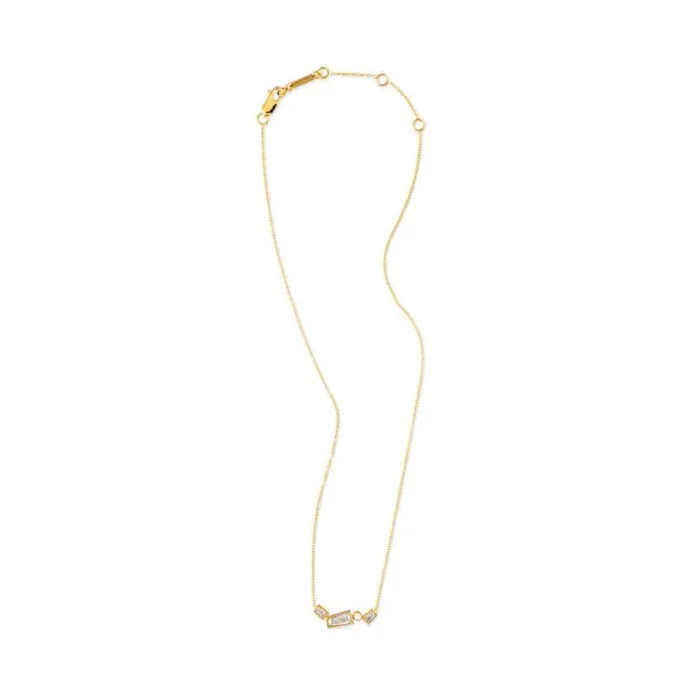 Oroton Necklaces Calypso Cluster Necklace 18k Gold 8211 Jewellery