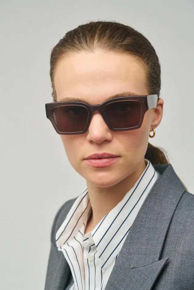 Oroton Sunglasses Stevie Sunglasses Soot 8211 Accessories