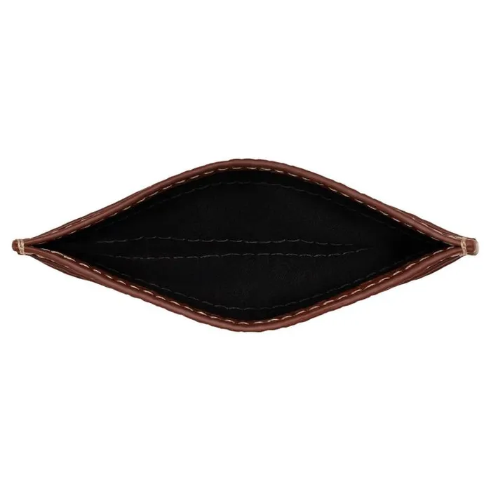 Oroton Wallets Marcus Card Sleeve Dark Whiskey 8211 Men