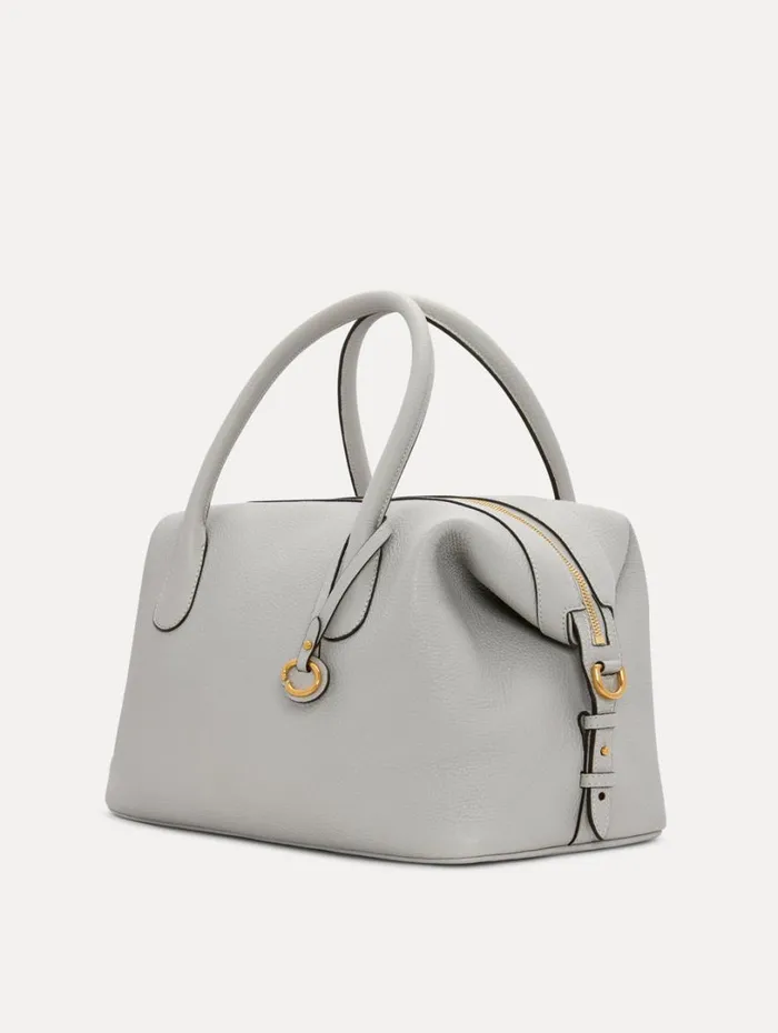 Oscar De La Renta The Dahlia Grigio Perla Women Signature Handbags Oscar De La Renta The Dahlia Grigio Perla Women Signature Handbags