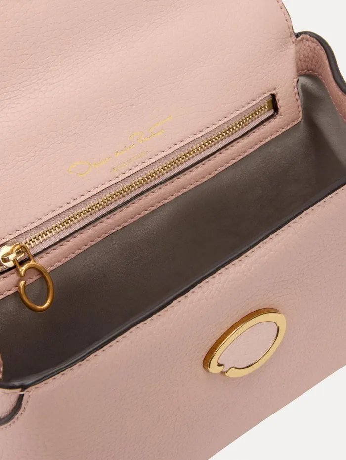 Oscar De La Renta The Mini Poppy Blush Women Handbags
