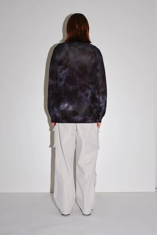 Otis Splash Dye 8211 Black Men Won Hundred Knitwear