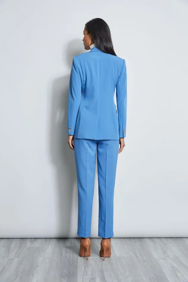 Outlet 8211 Women Jackets and Blazers Elie Tahari Double Breasted Blazer Neptune