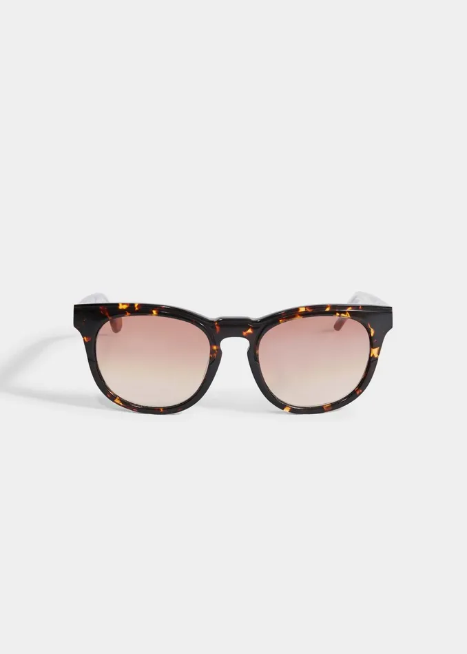 Outlet 8211 Women Sunglasses Elie Tahari Round Acetate Sunglasses Toirtoise Clear