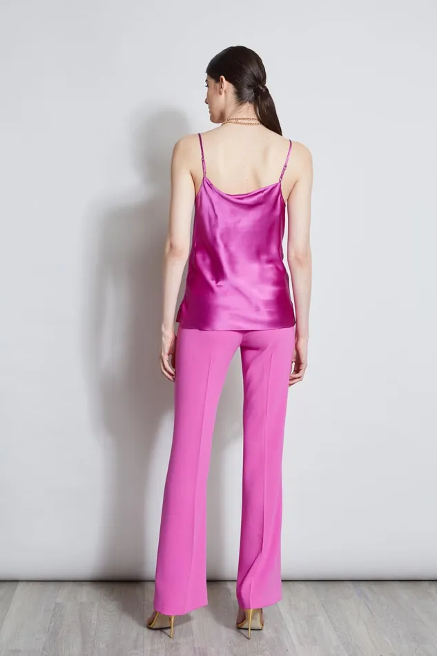Outlet 8211 Women Tops Elie Tahari Silk Satin Cami Peony