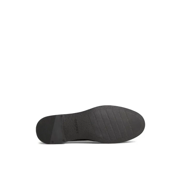Oxfords and Loafers Women Sperry Seaport Penny Leather Loafer Black