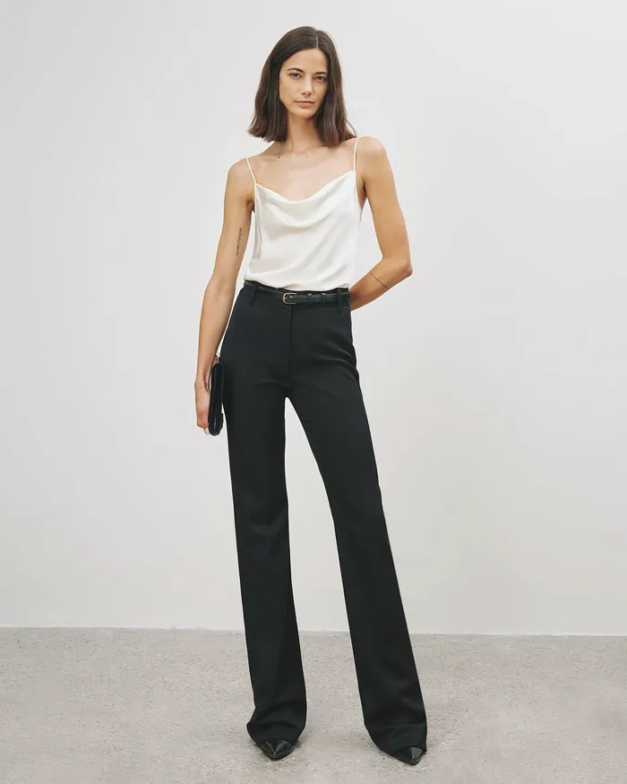 Pants and Shorts Nili Lotan Women CORETTE PANT Black