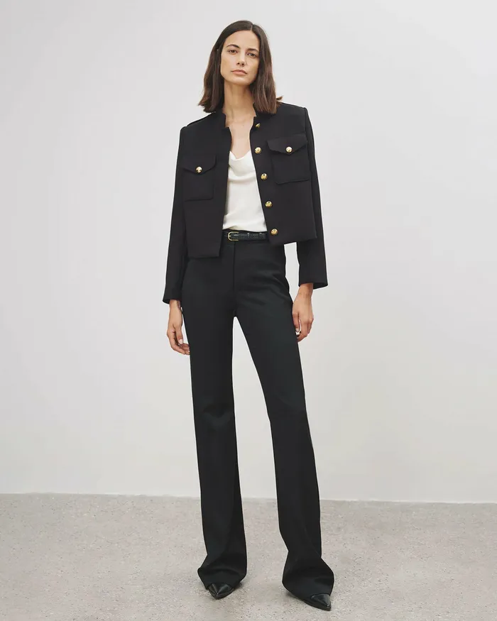 Pants and Shorts Nili Lotan Women CORETTE PANT Black