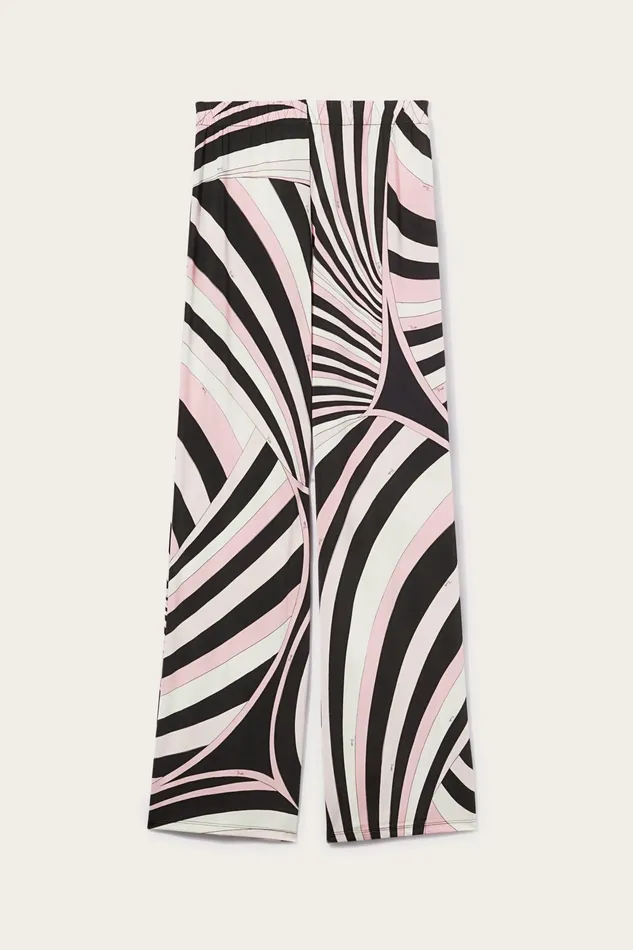 Pants And Shorts Women PUCCI IridePrint Trousers