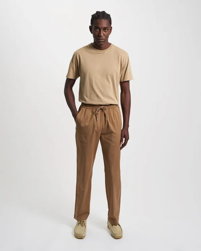 Pants Organic Twill Pants 8211 Pacific Blue Colorfulstandard Men