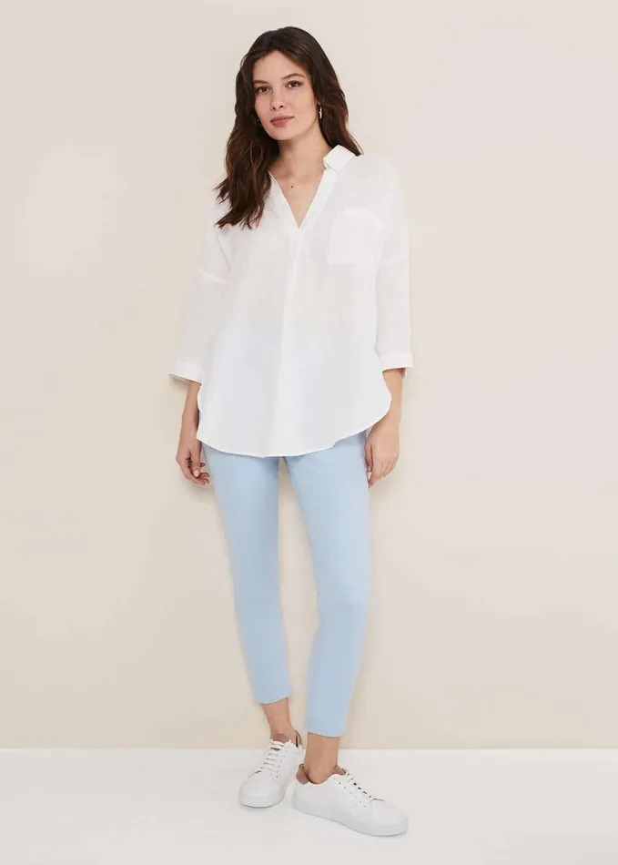 Phase Eight Amina Jeggings Soft Blue Women Trousers