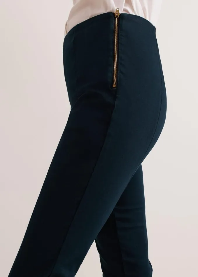 Phase Eight Amina Skinny Trousers Dark Green Women Trousers
