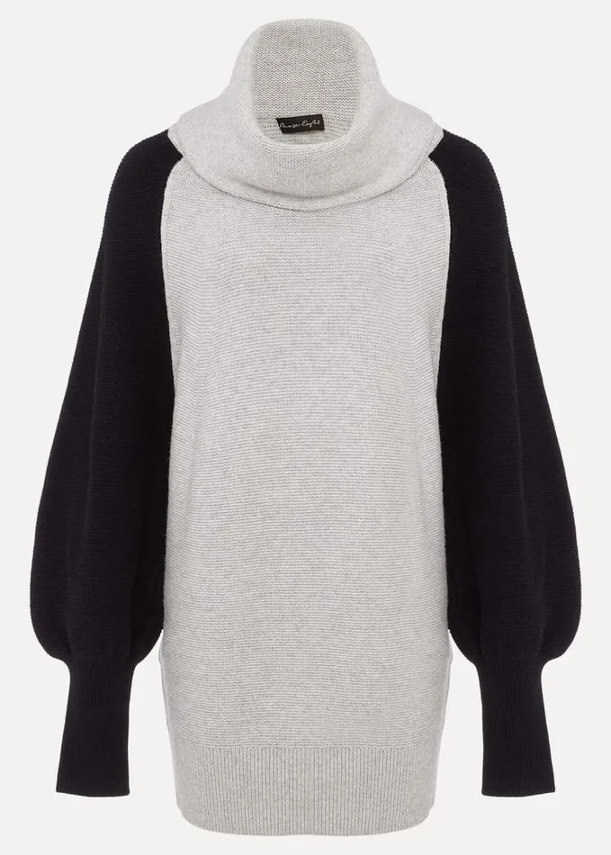 Phase Eight Audra Colourblock Knit Jumper Greenpink Women Knitwear