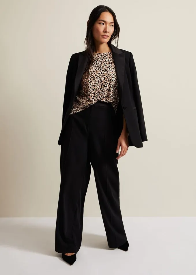 Phase Eight Brooke Print Top Multicoloured Women Tops and TShirts