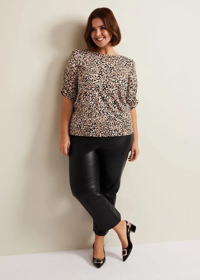 Phase Eight Brooke Print Top Multicoloured Women Tops and TShirts