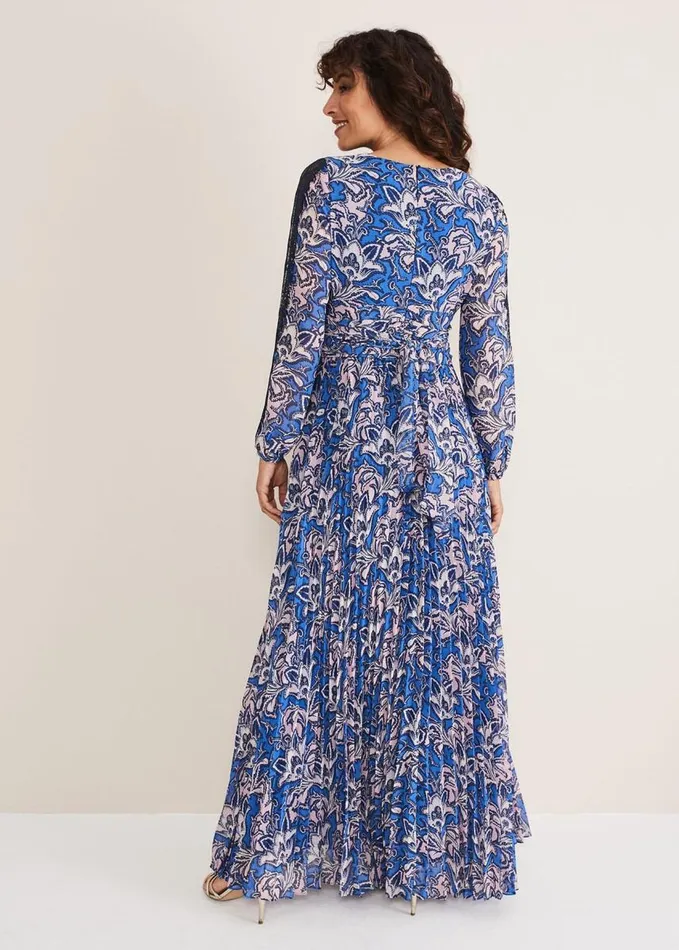 Phase Eight Claudia Printed Maxi Dress Multicoloured Women Dresses