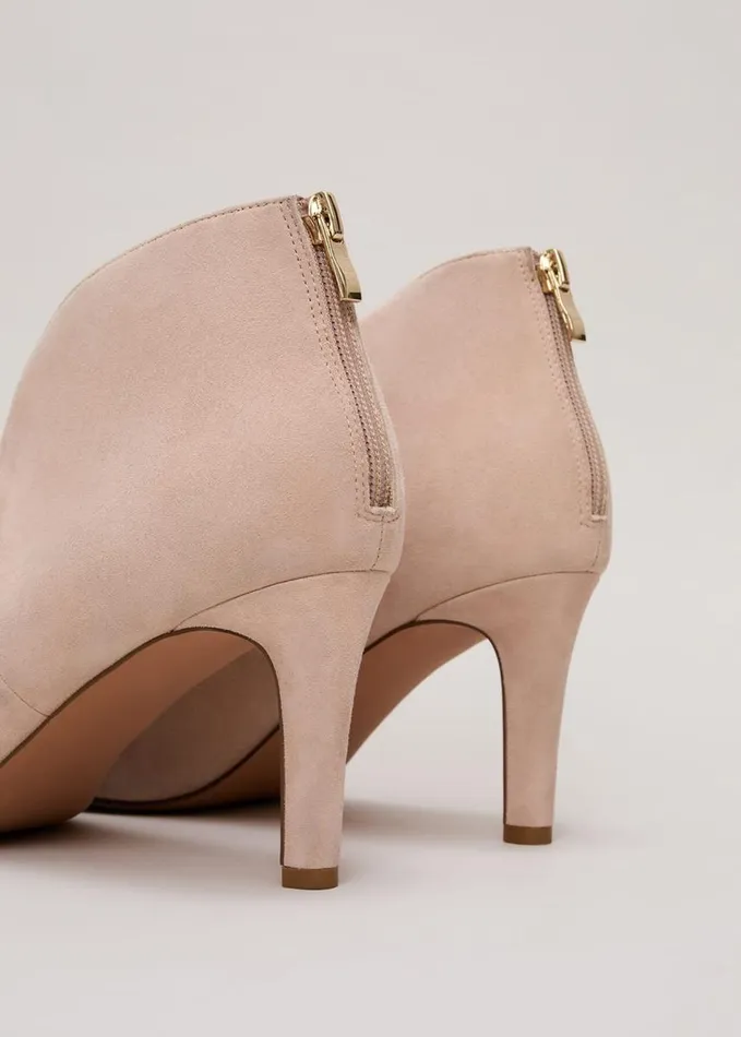 Phase Eight Cut Out Shoe Boots Neutral Women Boots