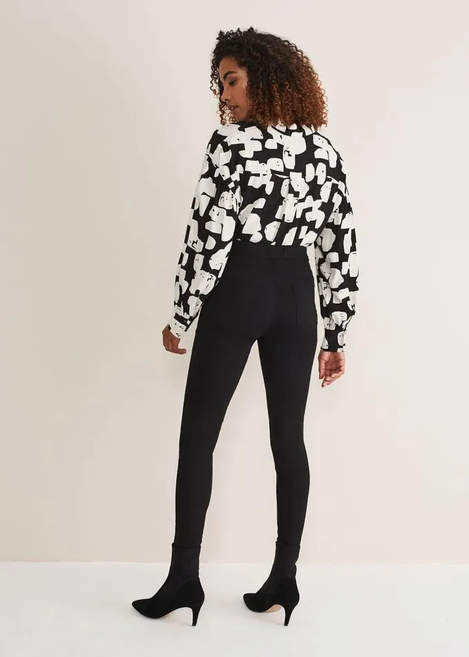 Phase Eight Eliza Jegging Black Women Trousers