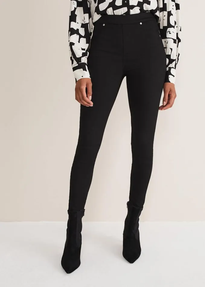 Phase Eight Eliza Jegging Black Women Trousers