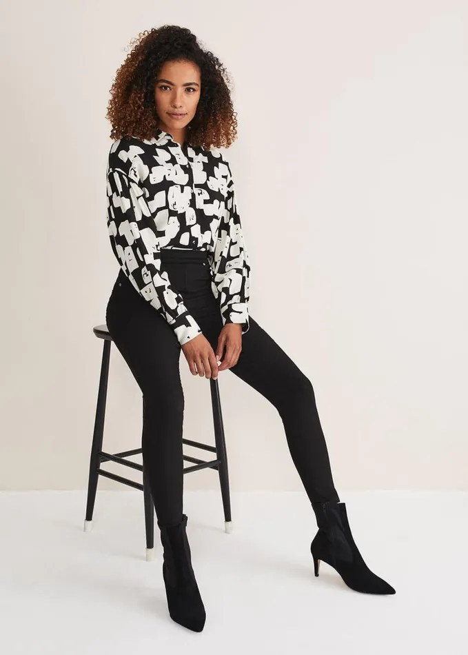 Phase Eight Eliza Jegging Black Women Trousers