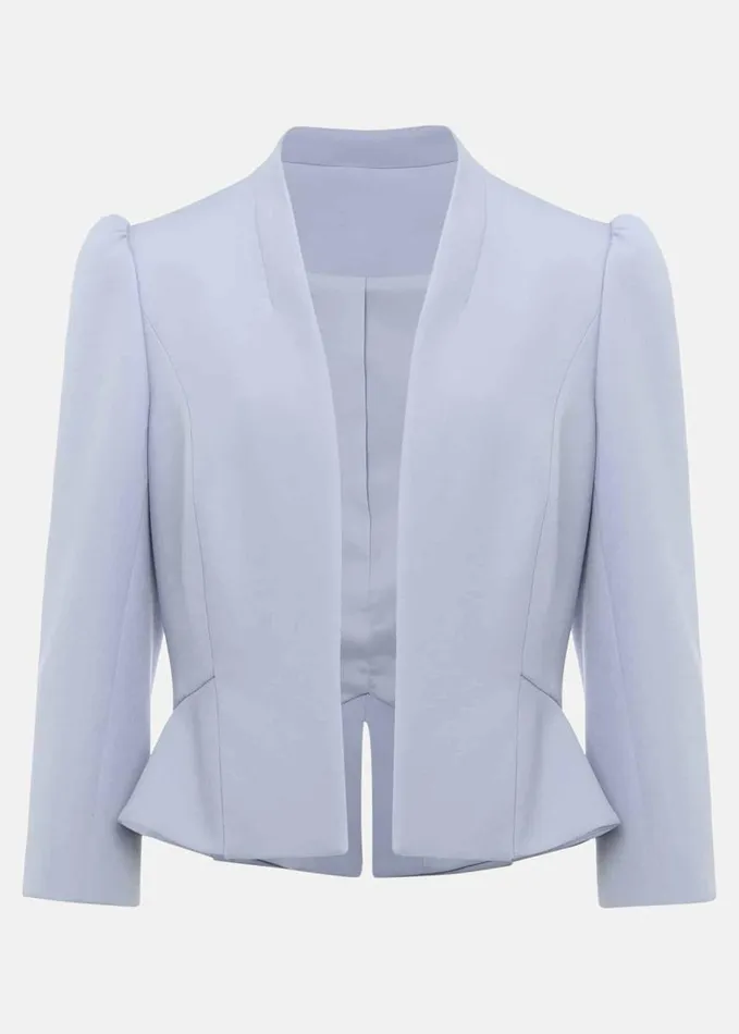 Phase Eight Isabella Bow Jacket Light Cornflower Women Jackets