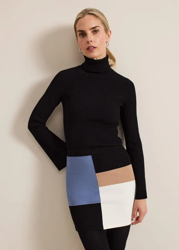 Phase Eight Kamila Colourblock Skirt Multicoloured Women Skirts