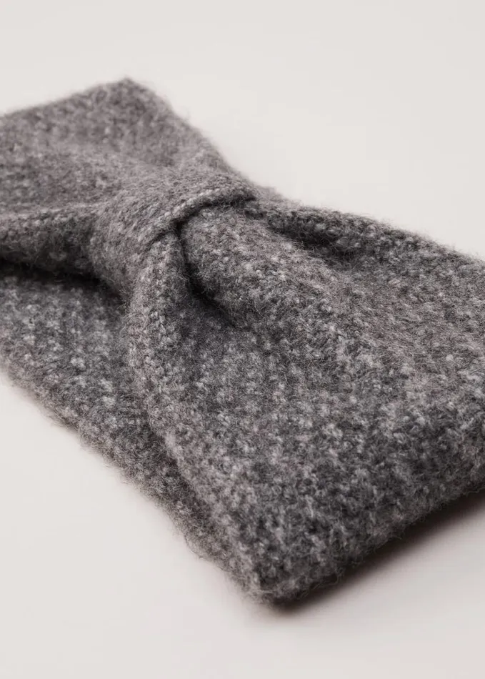 Phase Eight Knitted Headband Grey Women Fascinators and Hats
