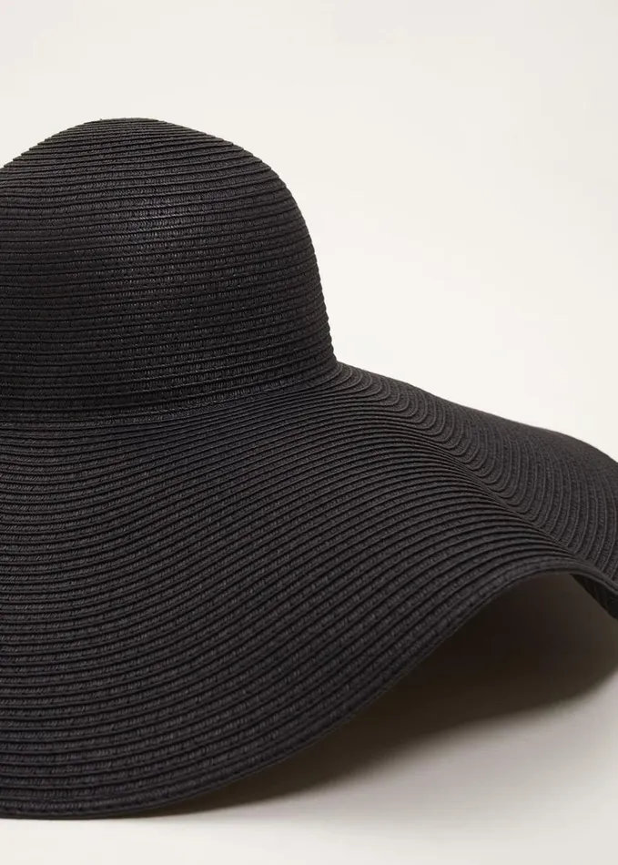 Phase Eight Oversized Straw Hat Black Women Fascinators and Hats