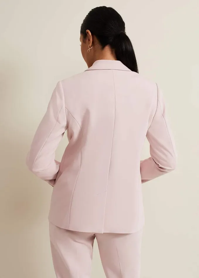 Phase Eight Petite Ulrica Fitted Jacket Antique Rose Women Jackets