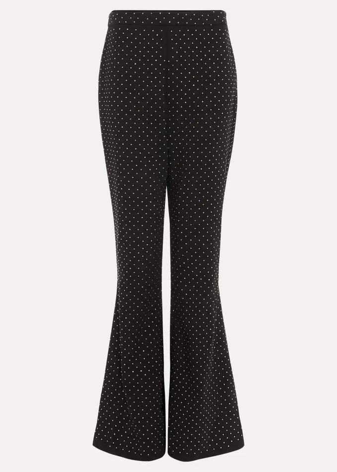 Phase Eight Samantha Petite Hotfix Trouser Black Women Trousers