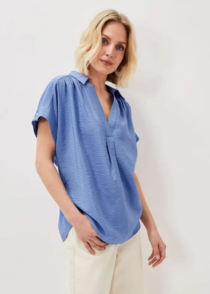 Phase Eight Thea Shirt Mauve Women Shirts and Blouses