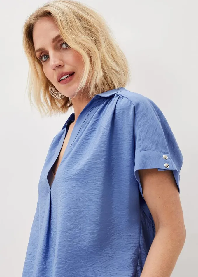 Phase Eight Thea Shirt Mauve Women Shirts and Blouses