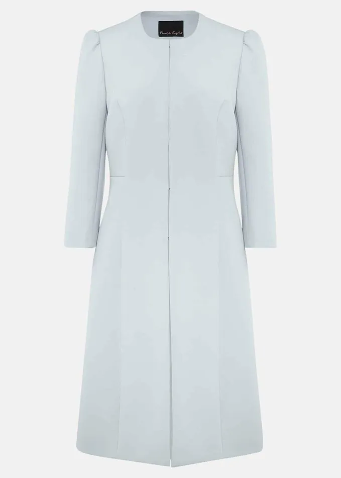 Phase Eight Venita Bow Long Jacket Eau De Nil Women Jackets
