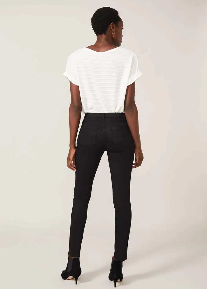 Phase Eight Victoria Seamed Jean Black Women Jeans