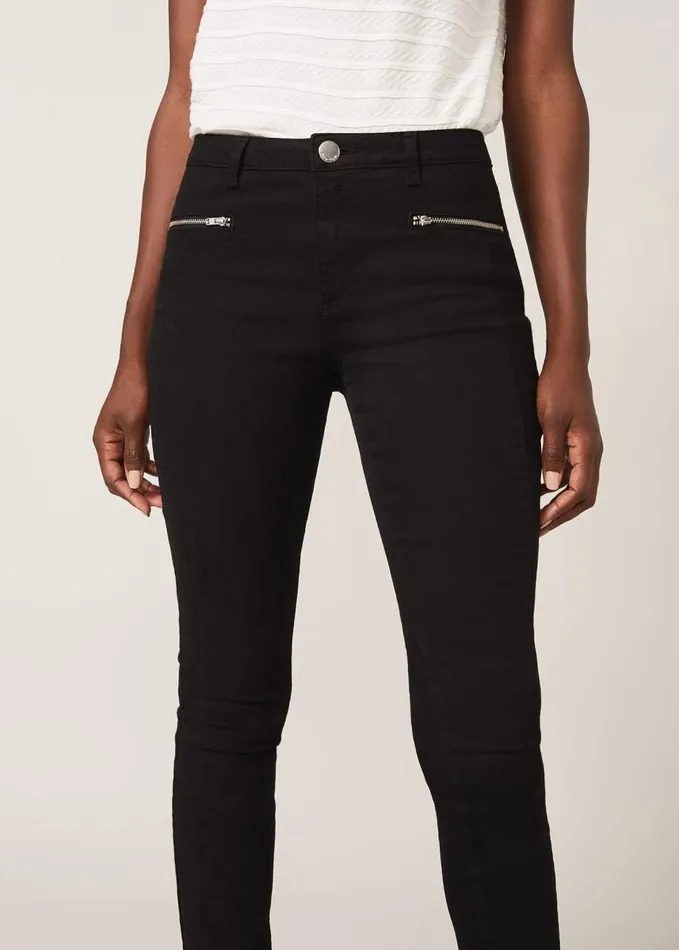 Phase Eight Victoria Seamed Jean Black Women Jeans