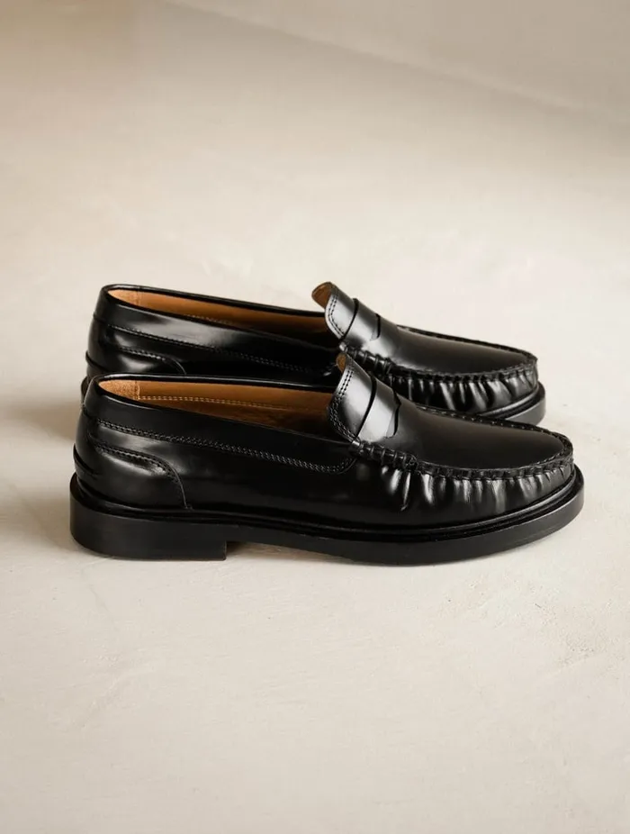 Polly Siyah Black Women Bobbies Loafers and Derbies Polly Siyah Black Women Bobbies Loafers and Derbies