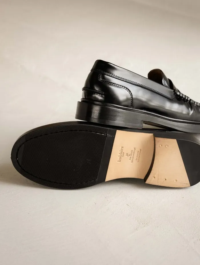 Polly Siyah Black Women Bobbies Loafers and Derbies Polly Siyah Black Women Bobbies Loafers and Derbies