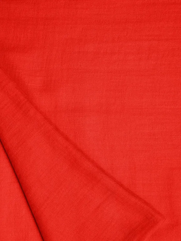 Poppy Red Cashmere Silk Scarf Poppy Red Women Akris Cashmere
