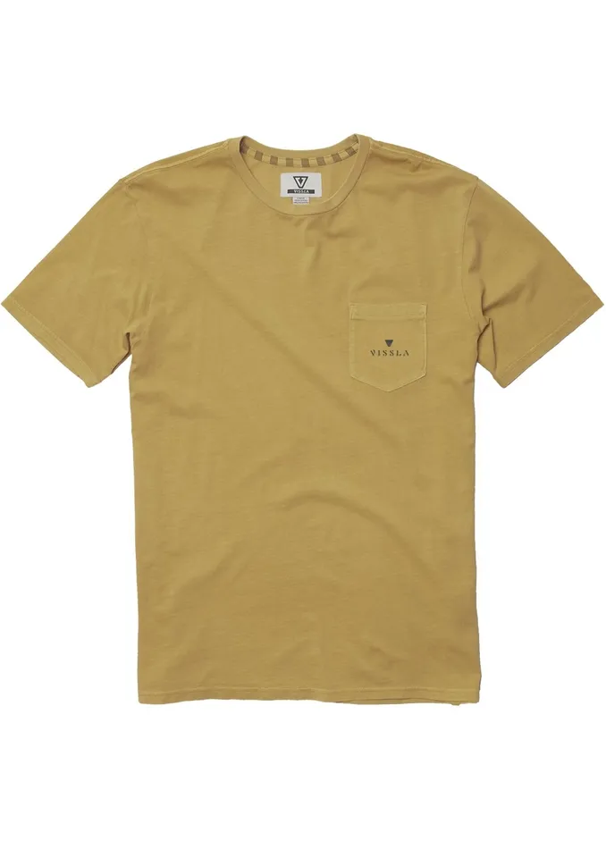 Premium Tees Men Vissla Hula Hips Ss Pkt Tee OCHRE Premium Tees Men Vissla Hula Hips Ss Pkt Tee OCHRE