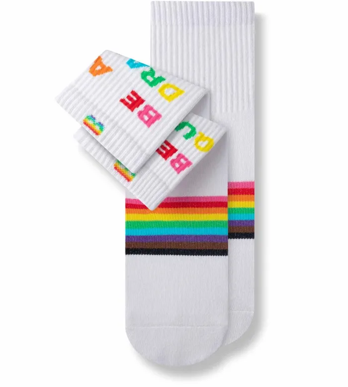 Pride Cushion Ankle White Socks 1 Pack Men Pair Of Thieves Ankle