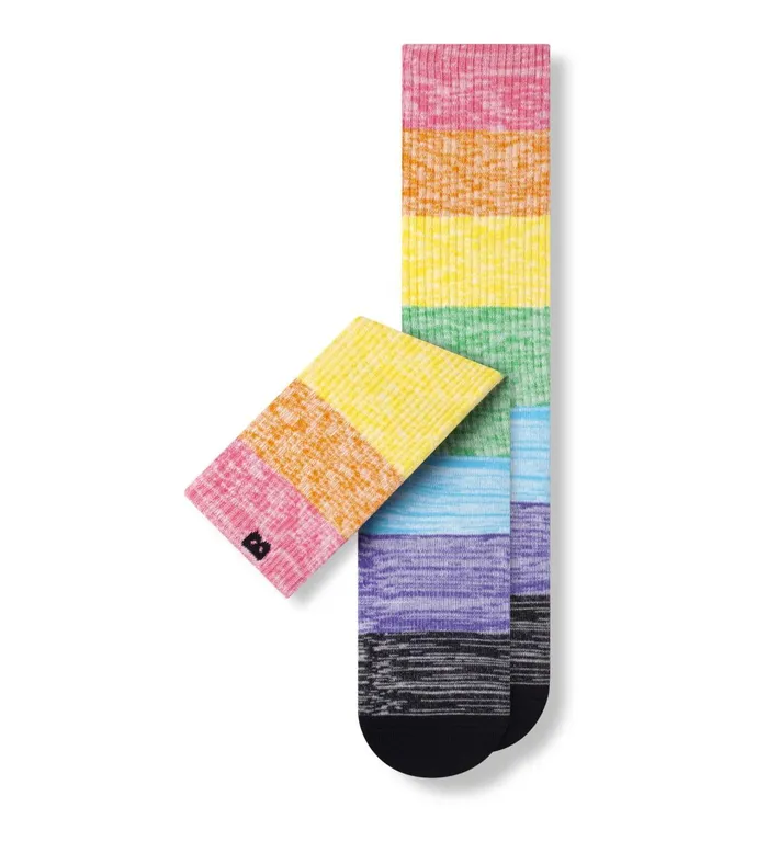 Pride Cushion Crew Rainbow Socks 1 Pack Men Pair Of Thieves Crew