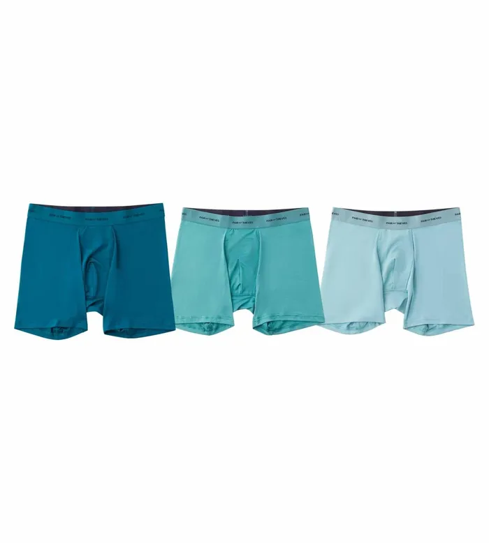 Quick Dry Action Blend Boxer Briefs Green Underwear 3 Pack Men Pair Of Thieves Boxer Briefs
